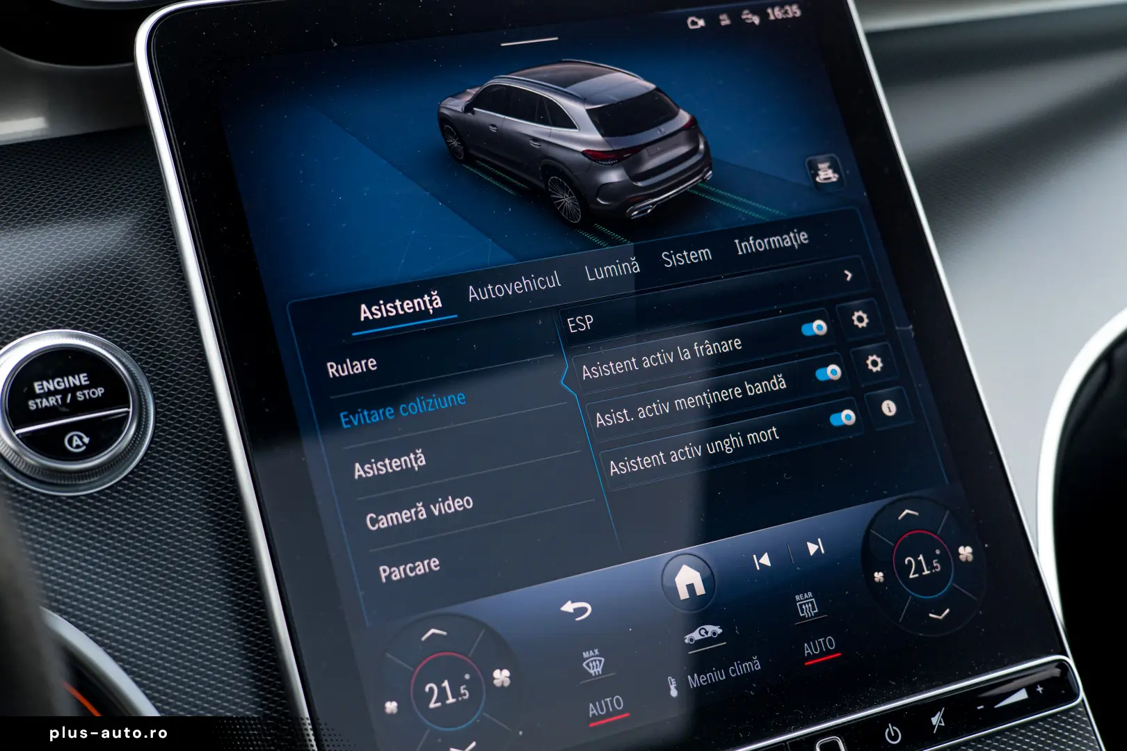 Mercedes Benz GLC 300d 4 Matic Burmaster Ventilatie