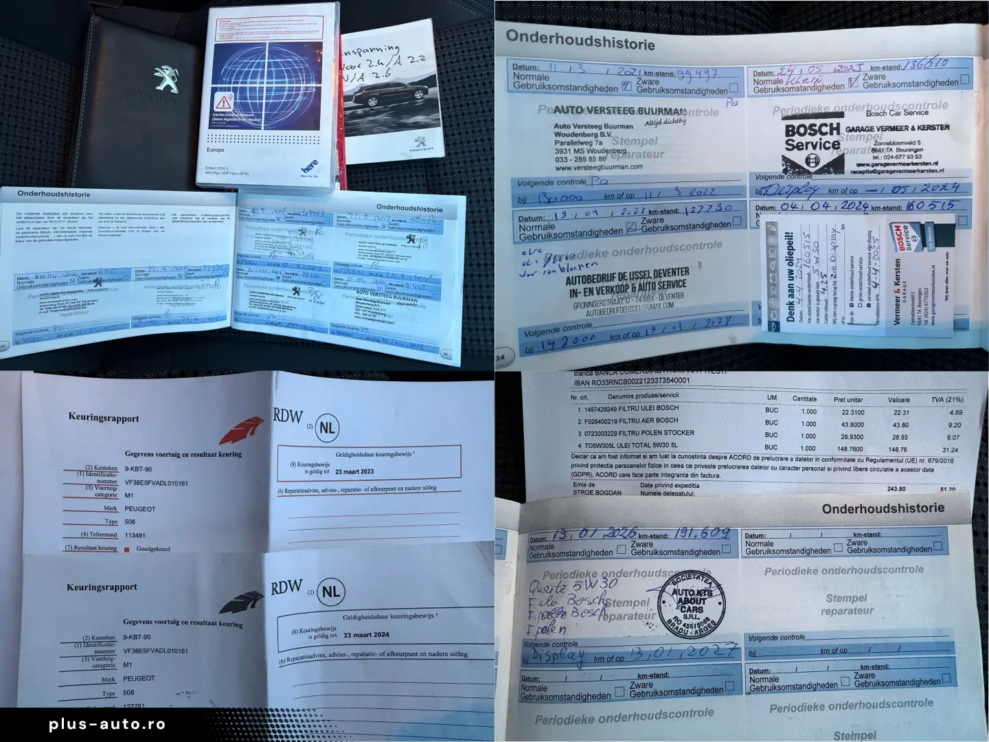 508 sw AUTOMAT panoramic  HUD  navigatie  LED xenon  RAR