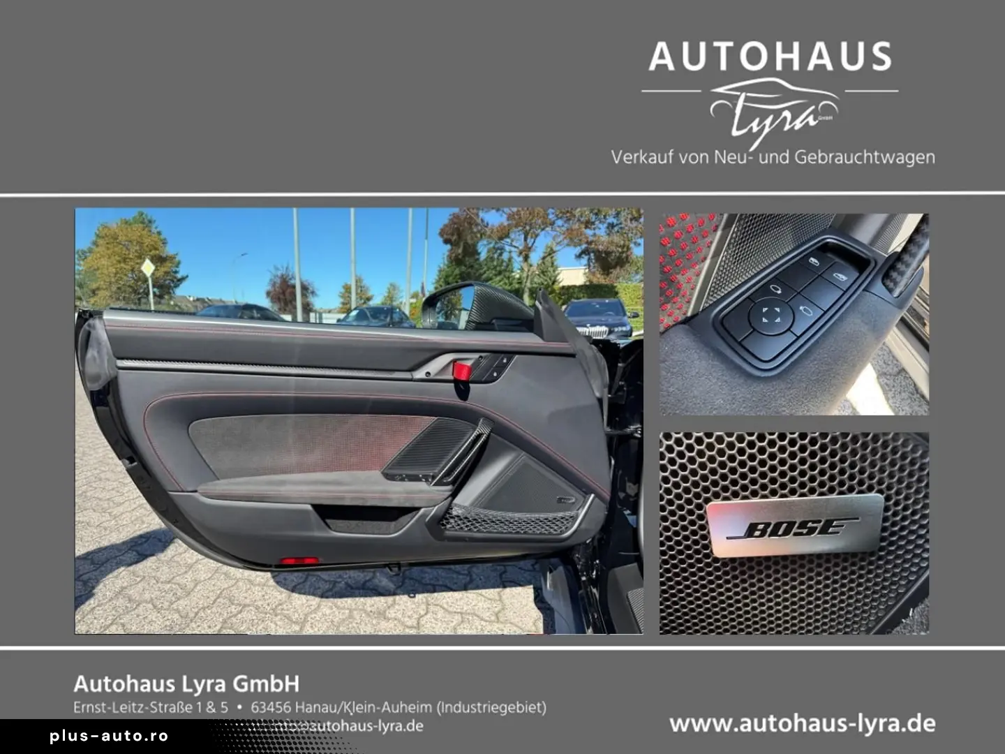 PORSCHE 992 GT3 RS Weissach LIFT KERAMIC KAMERA CARBON