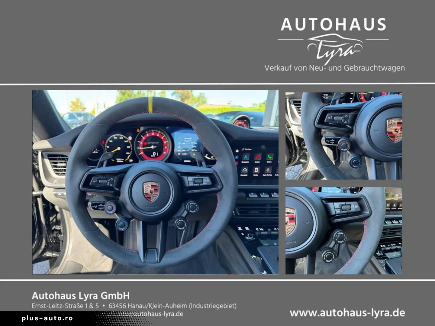 PORSCHE 992 GT3 RS Weissach LIFT KERAMIC KAMERA CARBON