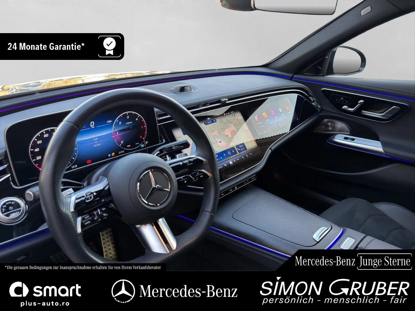 MERCEDES-BENZ E 220 d AMG Superscreen Night 20  Burm 360
