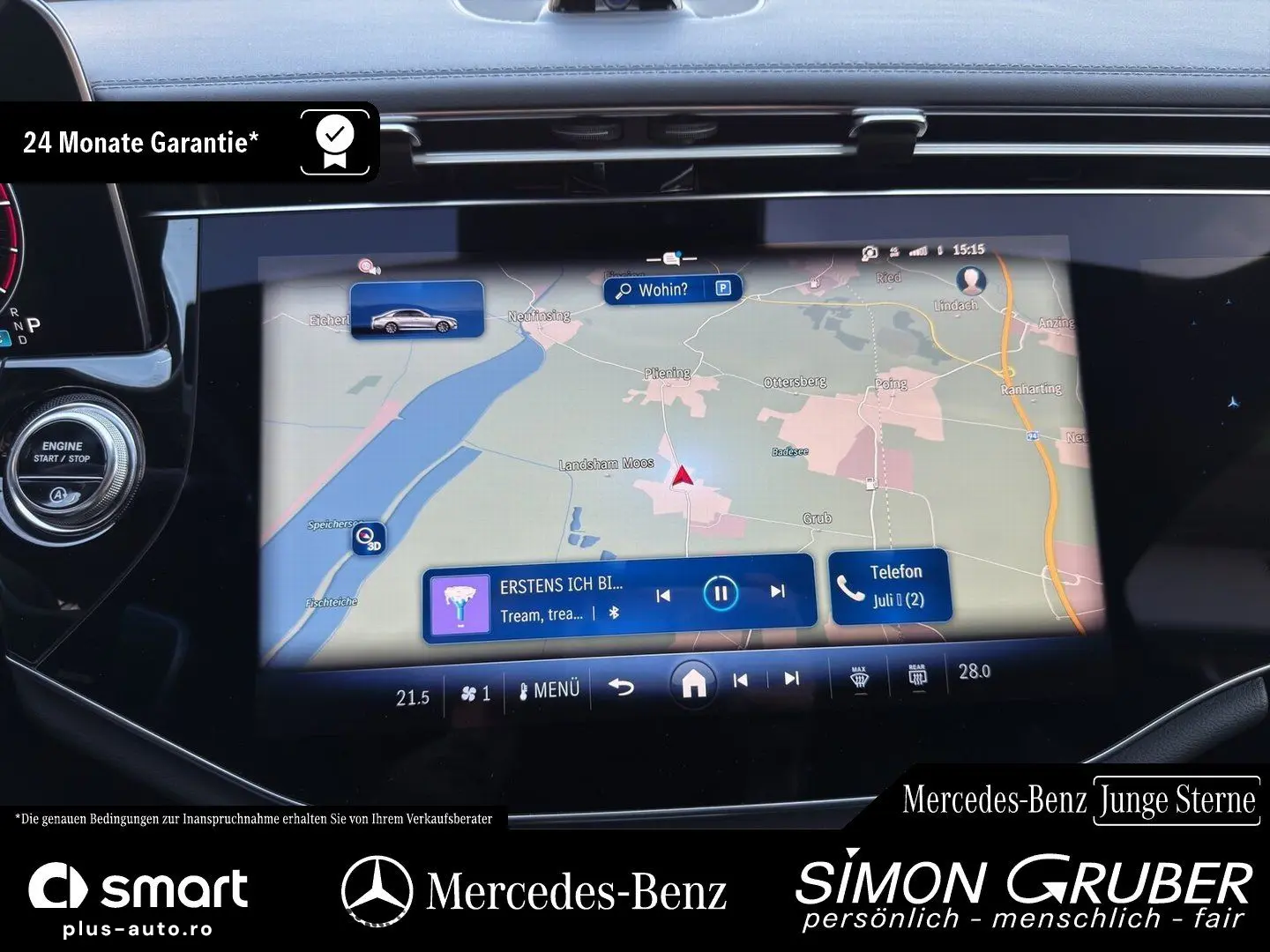 MERCEDES-BENZ E 220 d AMG Superscreen Night 20  Burm 360