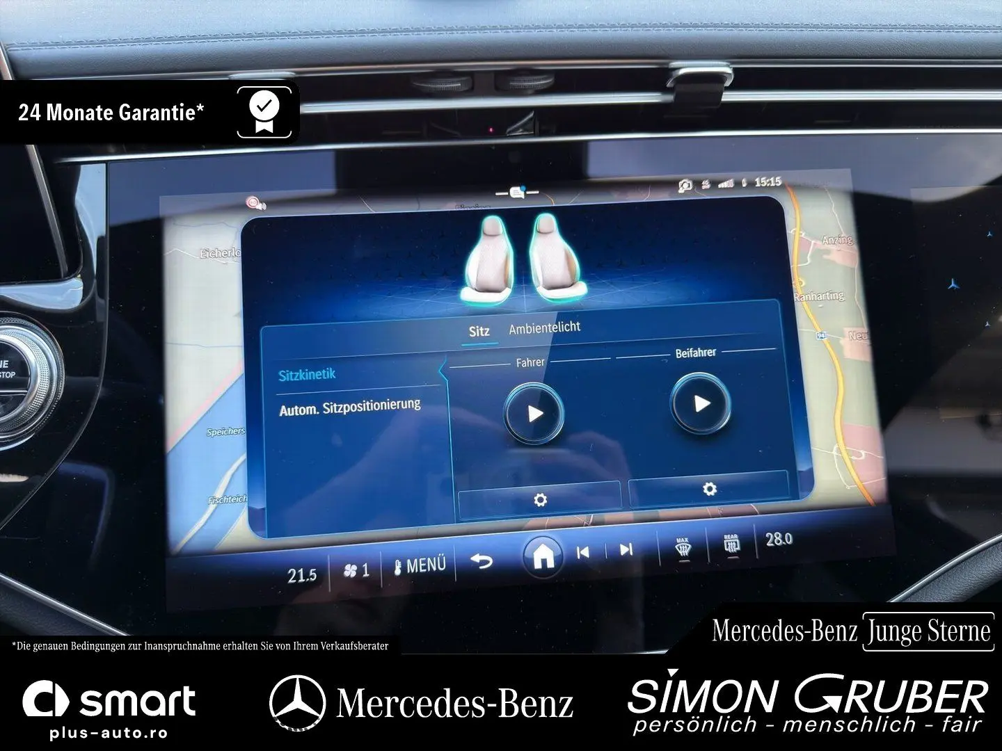 MERCEDES-BENZ E 220 d AMG Superscreen Night 20  Burm 360
