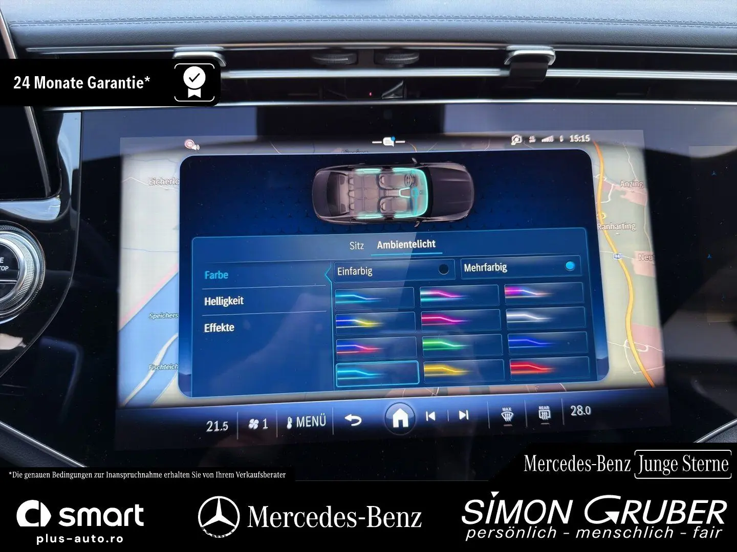MERCEDES-BENZ E 220 d AMG Superscreen Night 20  Burm 360