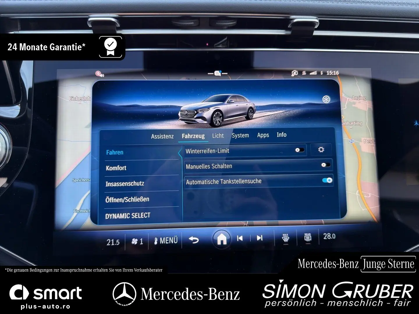 MERCEDES-BENZ E 220 d AMG Superscreen Night 20  Burm 360