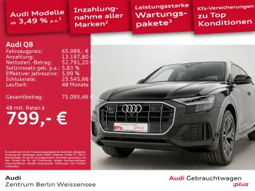 AUDI Q8 50 TDI TIP-T QUA 360 MATRIX ACC LANE VALCONA