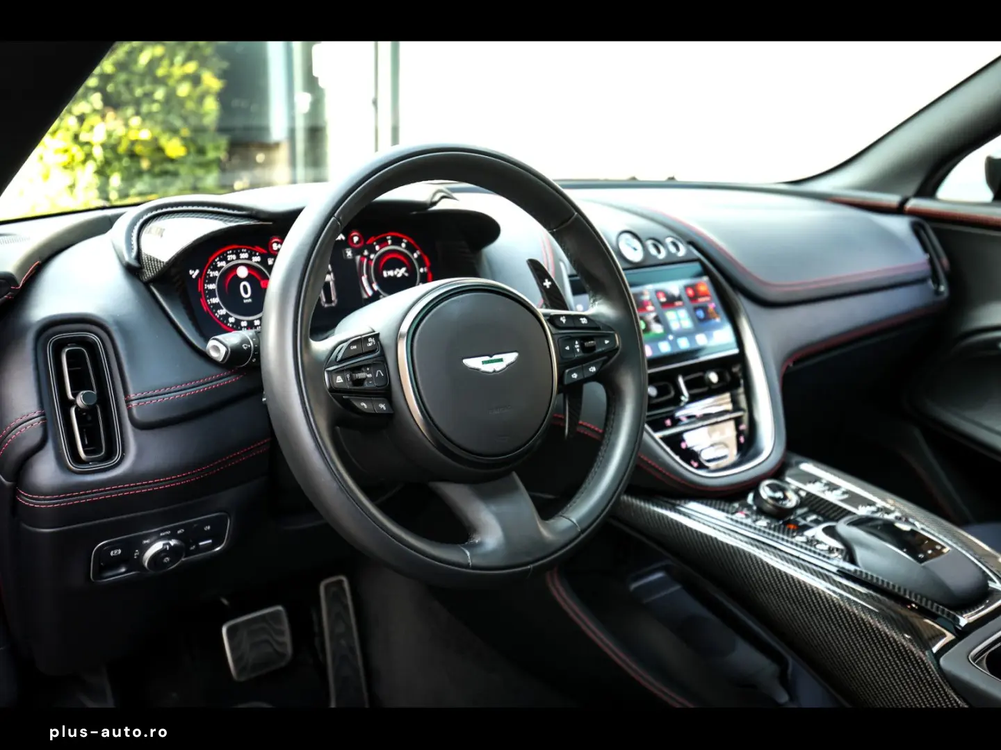 ASTON MARTIN DBX 707 JET BLACK WARRANTY 12 27 CARBON 360 ACC