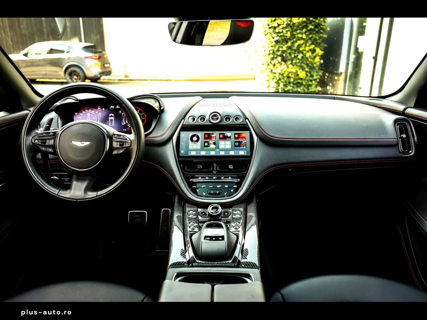 ASTON MARTIN DBX 707 JET BLACK WARRANTY 12 27 CARBON 360 ACC