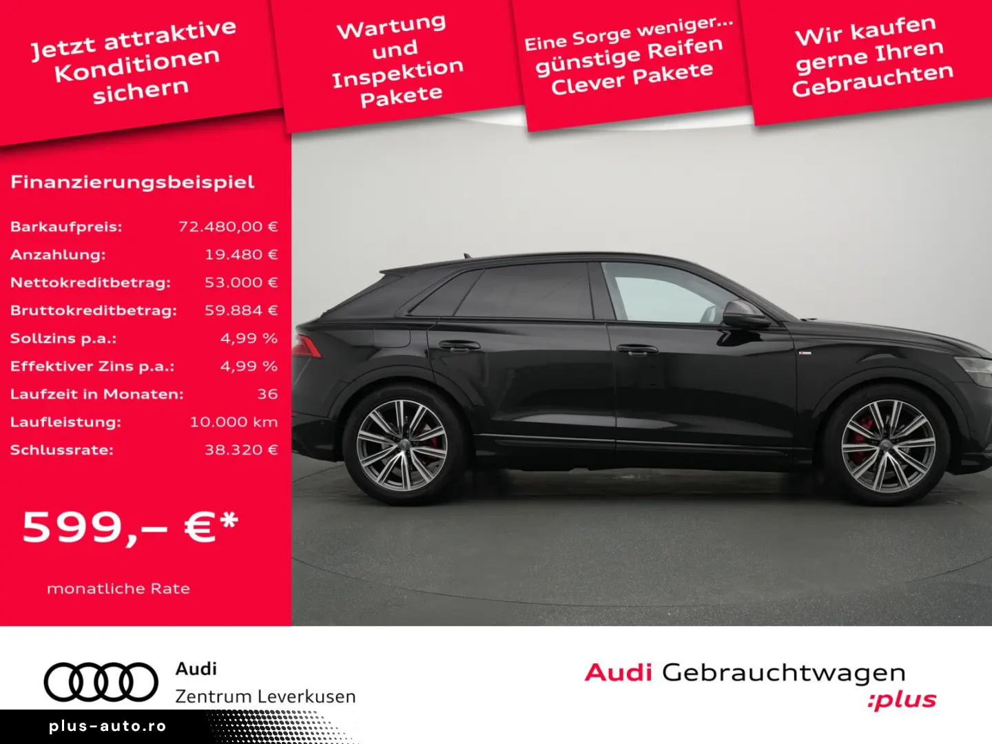 AUDI Q8 competition plus CARBON AHK LUFT RAUTE MATRIX