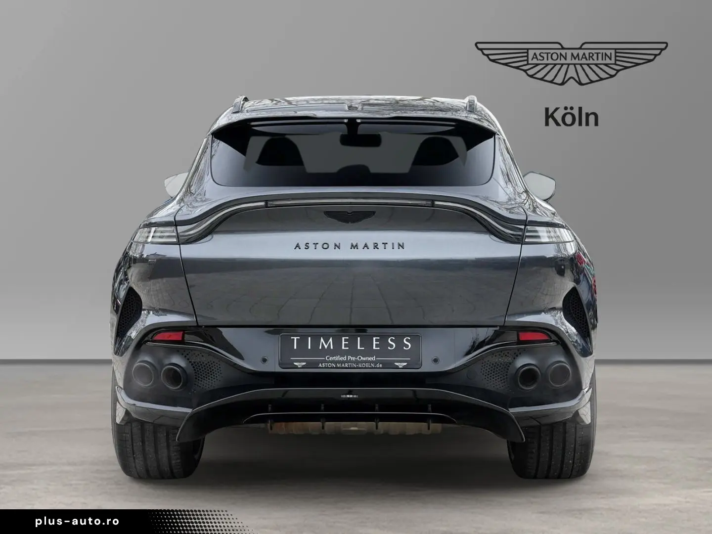 ASTON MARTIN DBX 707 Xenon Grey Onyx Black