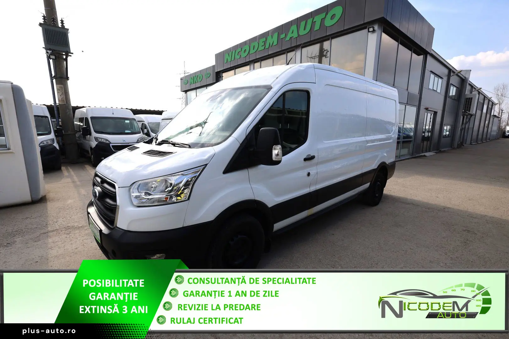 Ford Transit L3H2 2.0D 130CP (avariata de grindina)