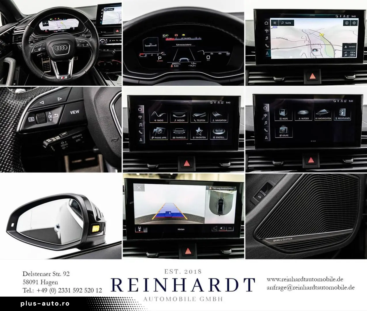 AUDI A5 CABRIOLET 45TFSi Q 2x S LINE ACC S-SITZ HuD