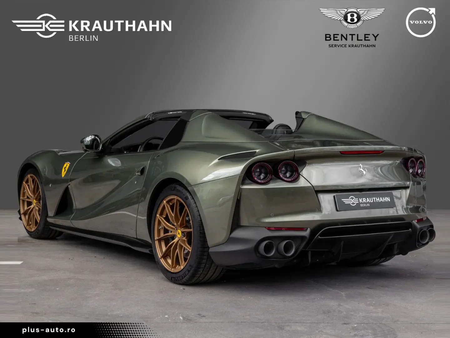 FERRARI 812 GTS Passanger Display Schutzfolie