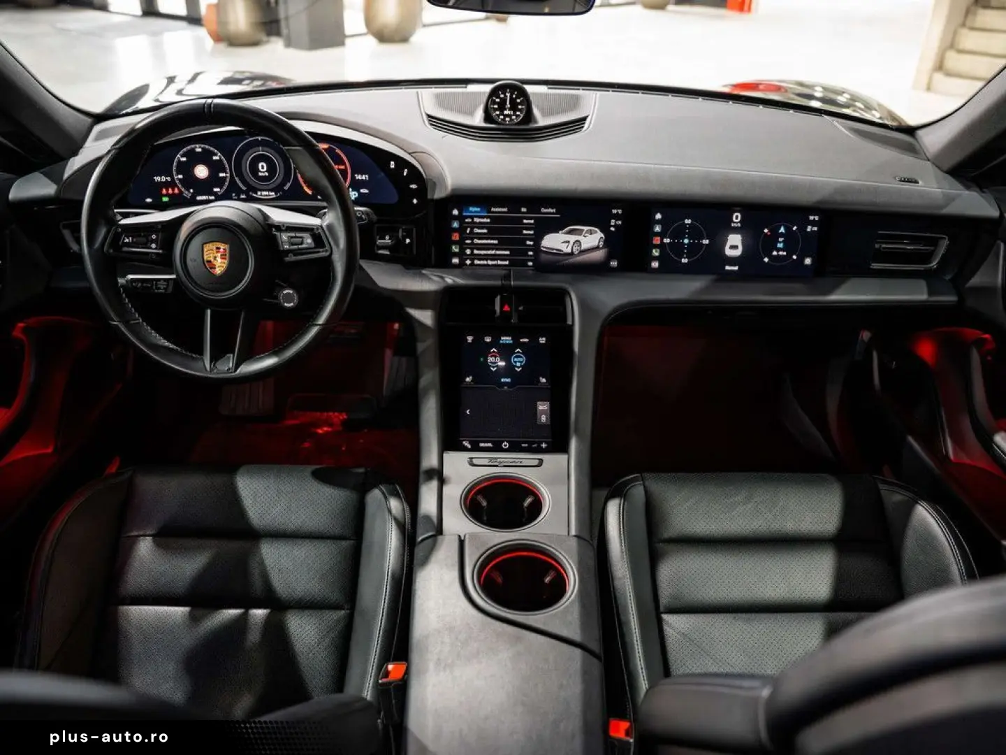 PORSCHE Taycan 4S Cross Turismo - Passenger Display