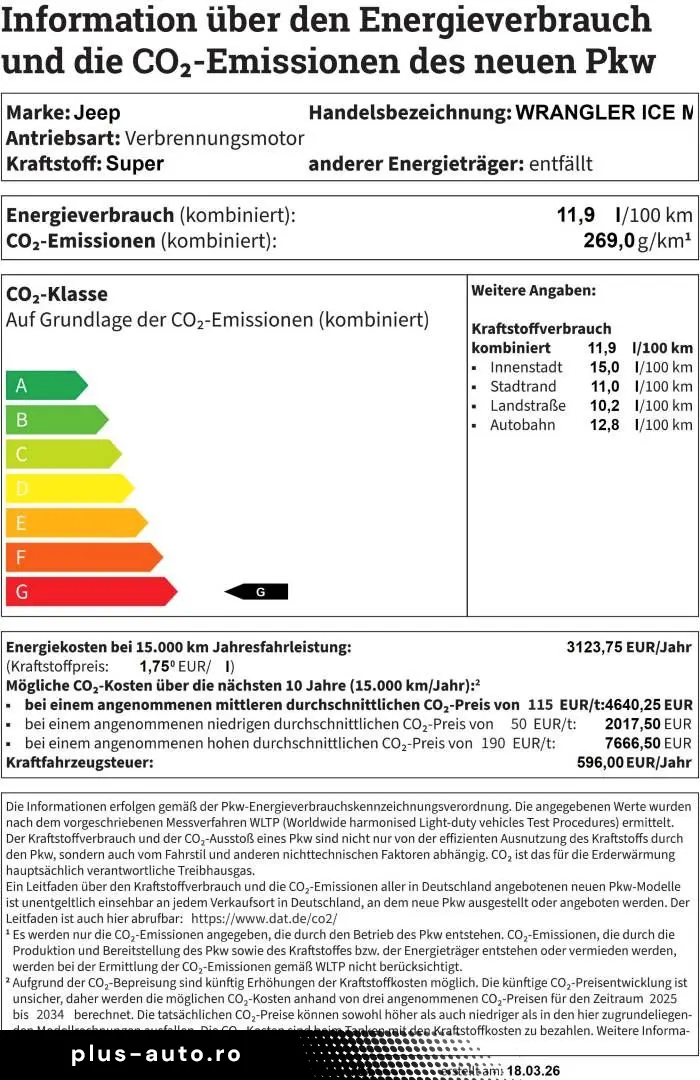 JEEP WRANGLER ICE MY24 Rubicon 2.0l T-GDI 200 kW (272