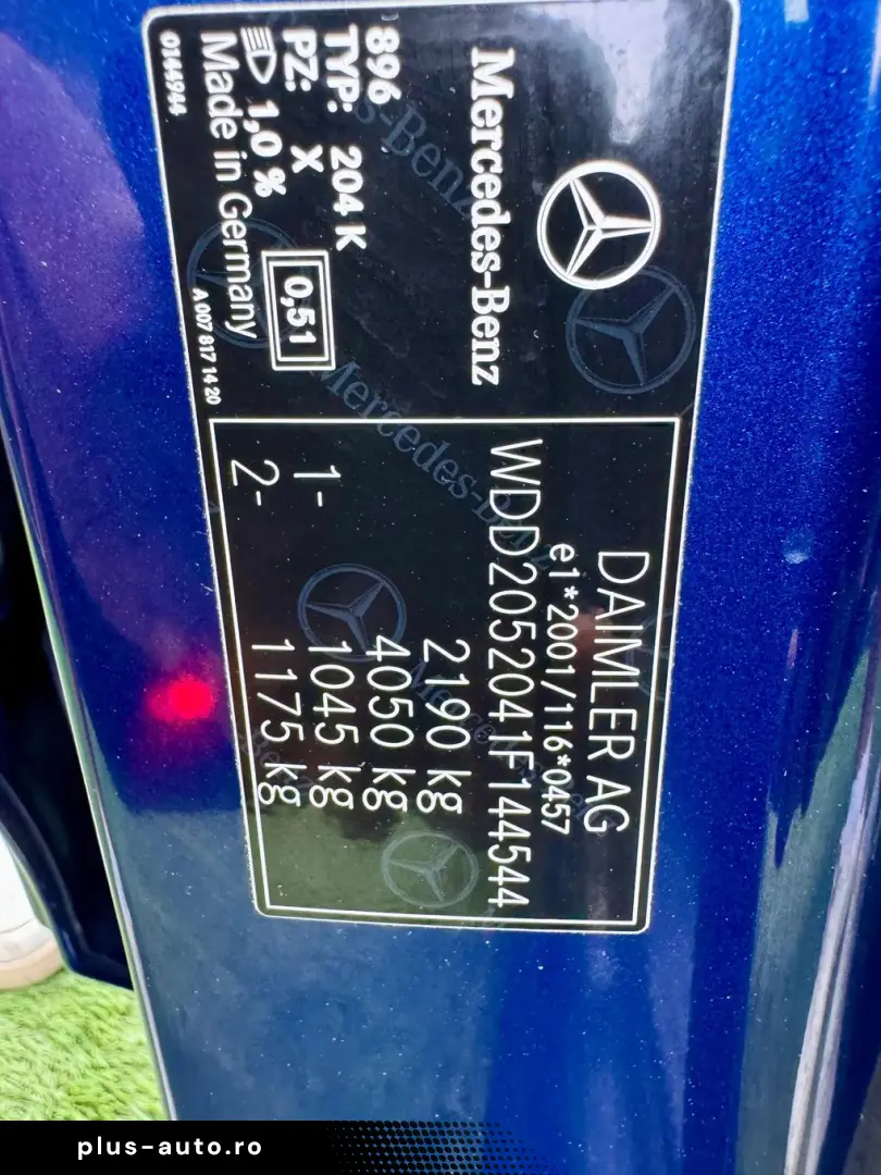 Mercedes-Benz C Gen-W204-2007-2015