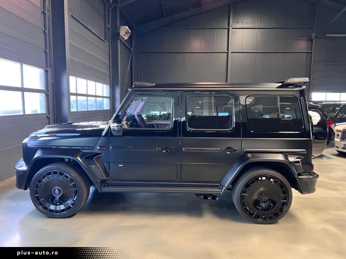 Mercedes Benz G63AMG Brabus B800 Purple interior