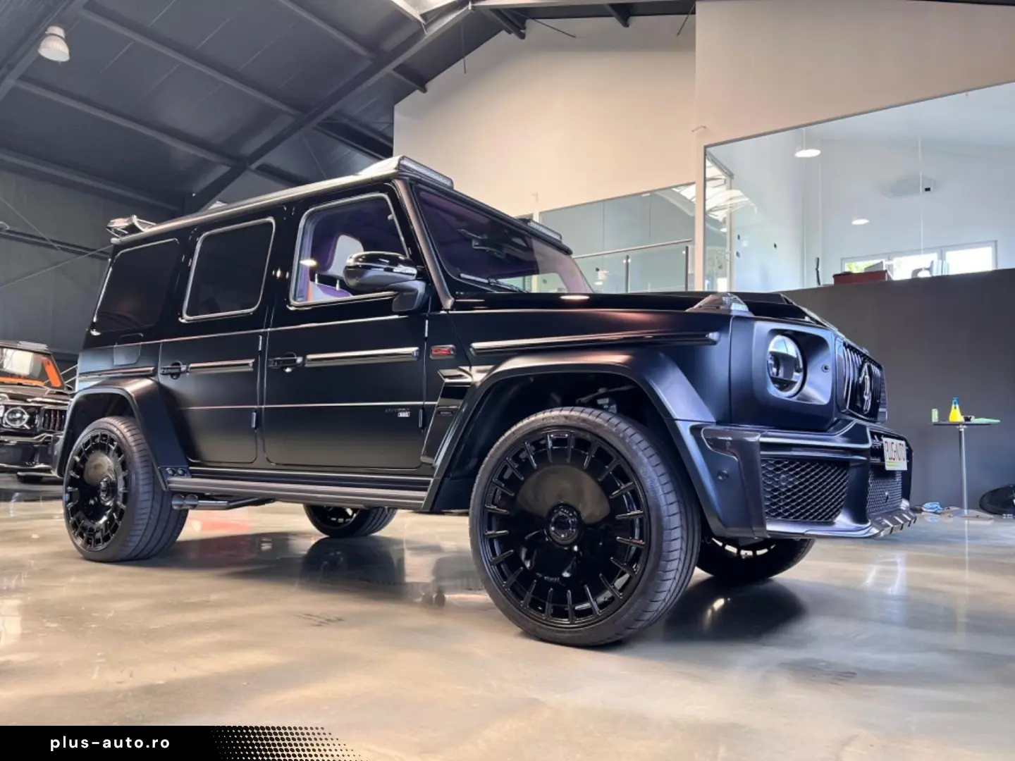Mercedes Benz G63AMG Brabus B800 Purple interior