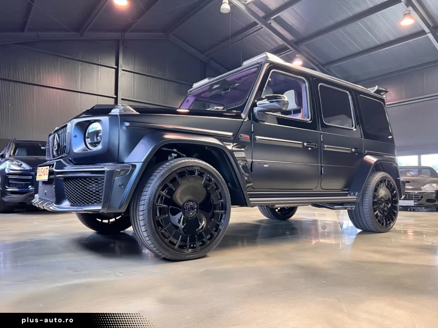 Mercedes Benz G63AMG Brabus B800 Purple interior