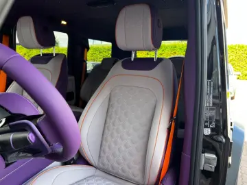 Mercedes Benz G63AMG Brabus B800 Purple interior