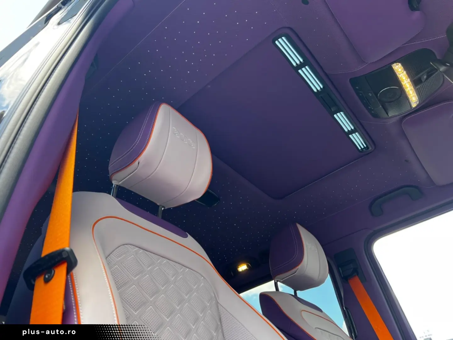 Mercedes Benz G63AMG Brabus B800 Purple interior