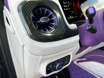 Mercedes Benz G63AMG Brabus B800 Purple interior