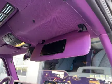 Mercedes Benz G63AMG Brabus B800 Purple interior