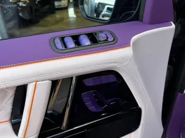 Mercedes Benz G63AMG Brabus B800 Purple interior