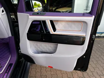 Mercedes Benz G63AMG Brabus B800 Purple interior