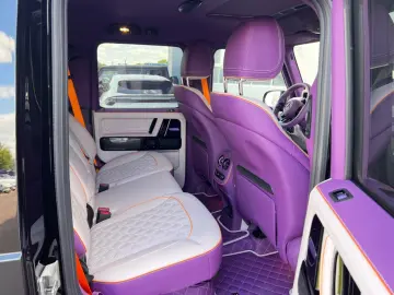 Mercedes Benz G63AMG Brabus B800 Purple interior