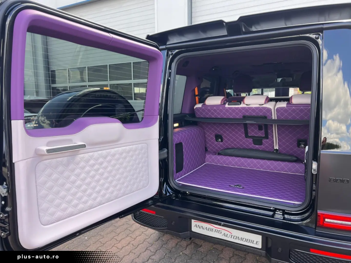 Mercedes Benz G63AMG Brabus B800 Purple interior