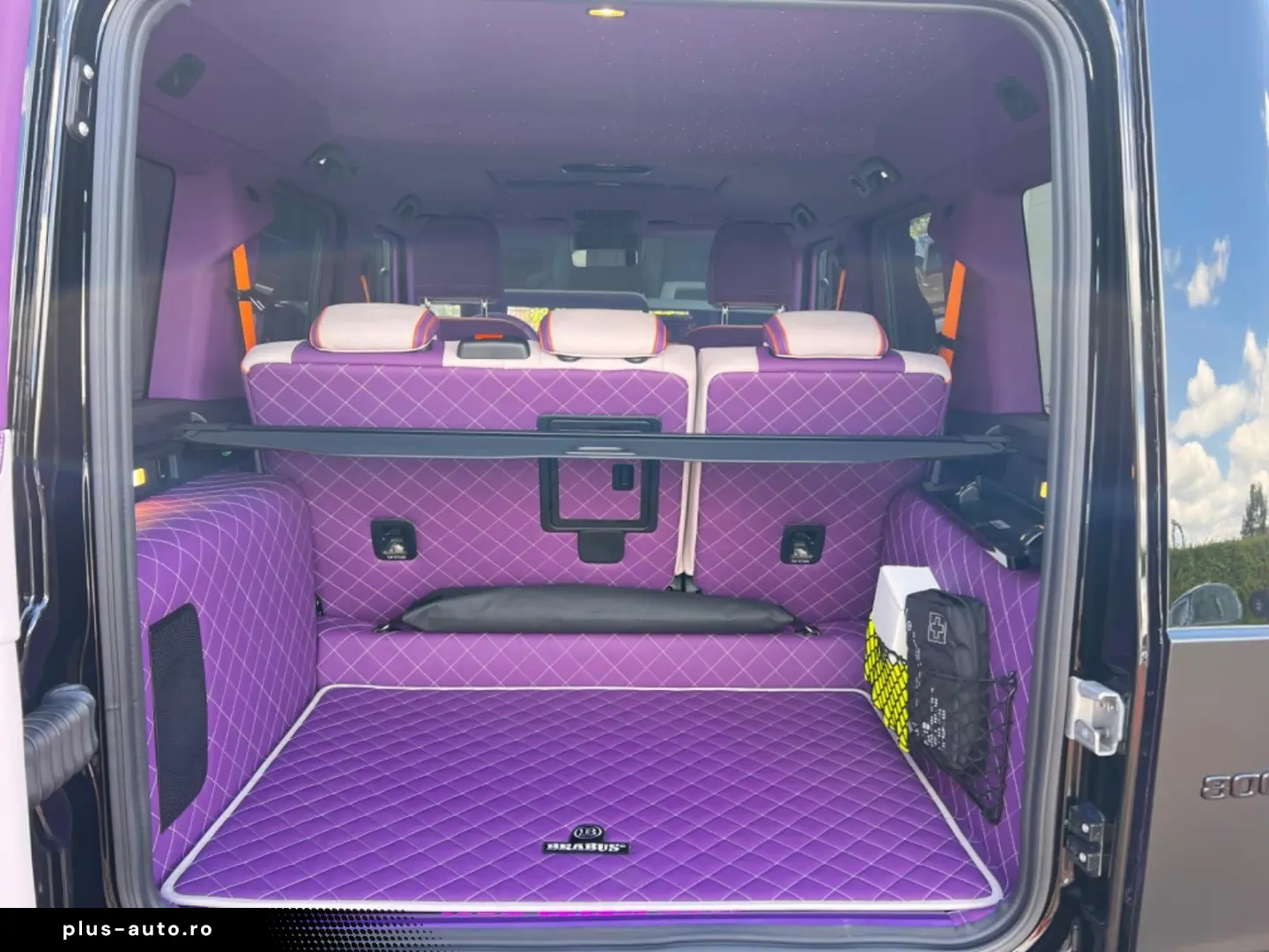 Mercedes Benz G63AMG Brabus B800 Purple interior