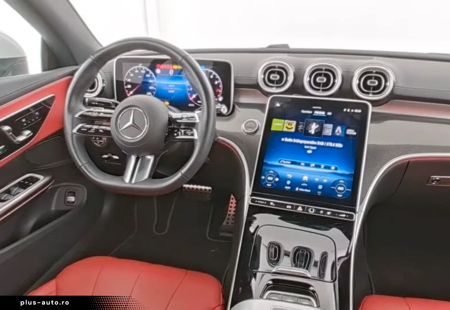 Mercedes-Benz CLE 200 Cabrio LEDER VERDECK ROT AMG