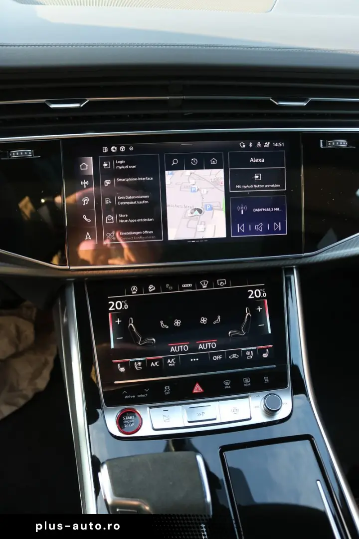 AUDI RSQ8 performance  Keramik Pano RS-Design  Rot