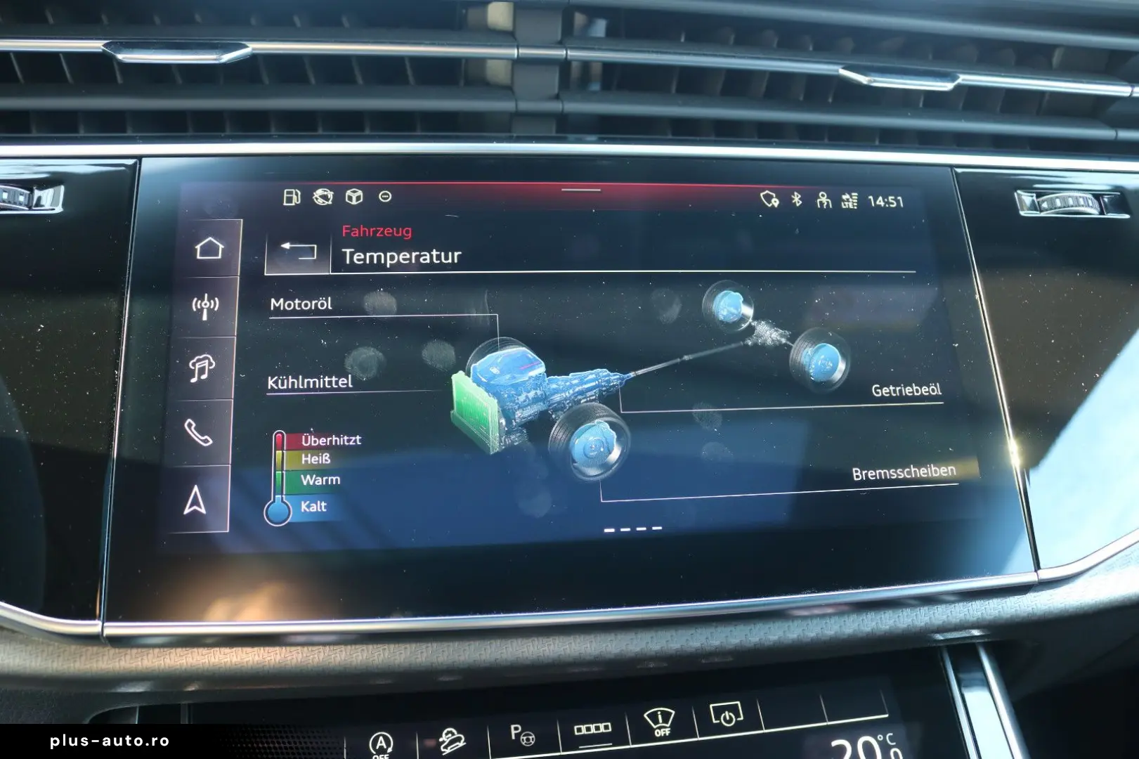 AUDI RSQ8 performance  Keramik Pano RS-Design  Rot