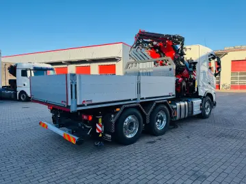 VOLVO FH500 6x4mit Fassi F545 2.27 JIB Winde