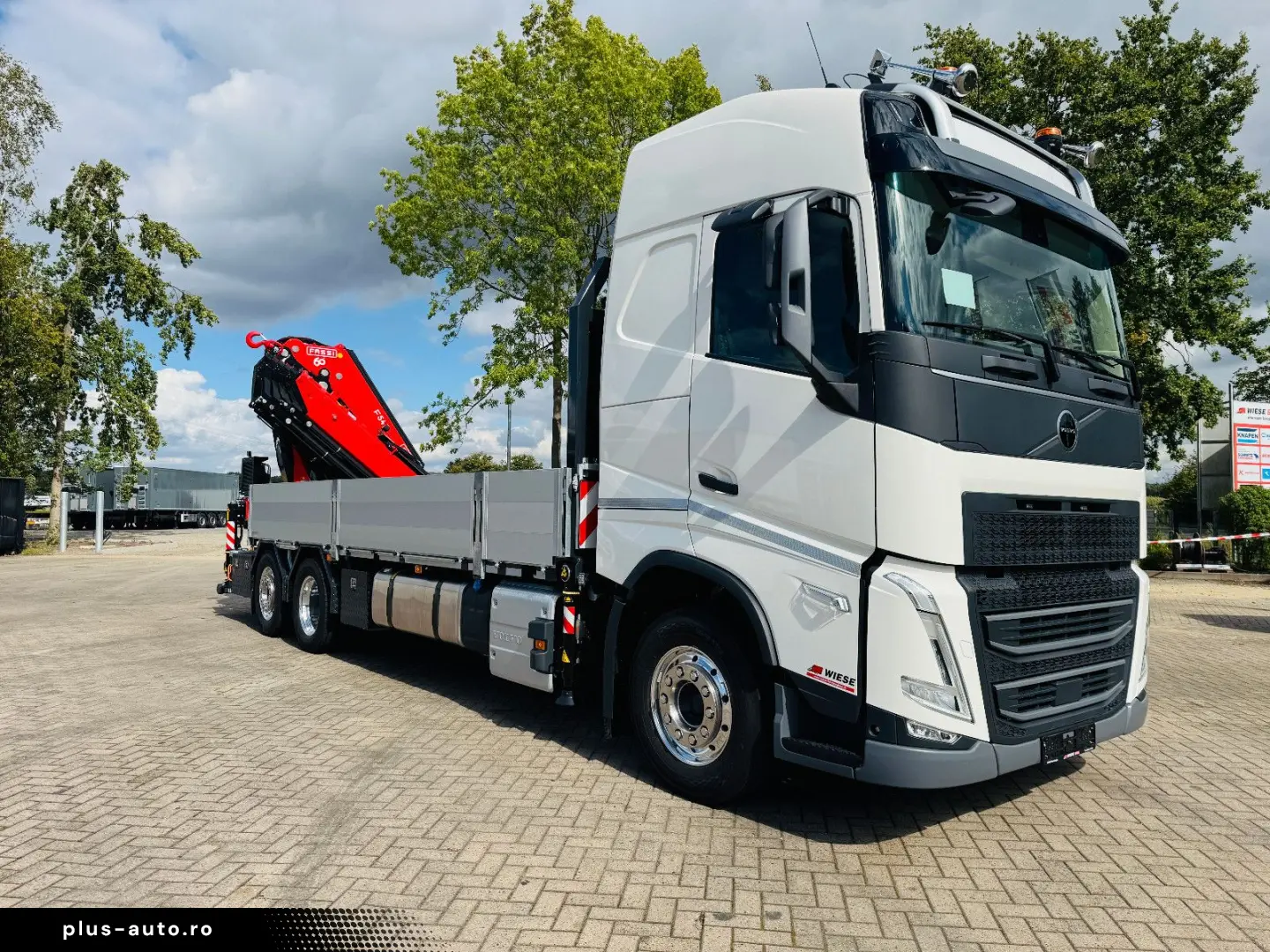 VOLVO FH 540 6x2 Container Fassi F545 Heck 360