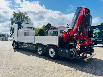 VOLVO FH 540 6x2 Container Fassi F545 Heck 360