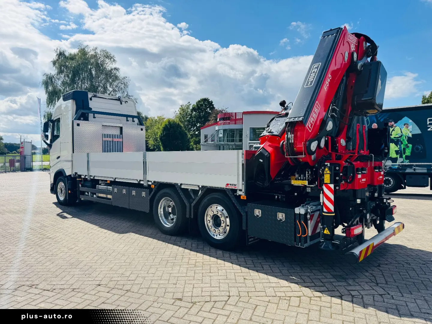 VOLVO FH 540 6x2 Container Fassi F545 Heck 360