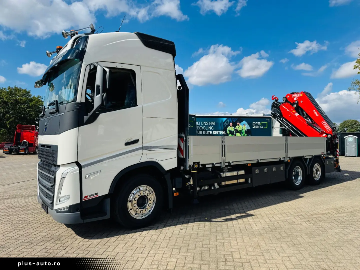 VOLVO FH 540 6x2 Container Fassi F545 Heck 360