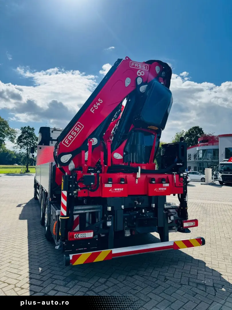 VOLVO FH 540 6x2 Container Fassi F545 Heck 360