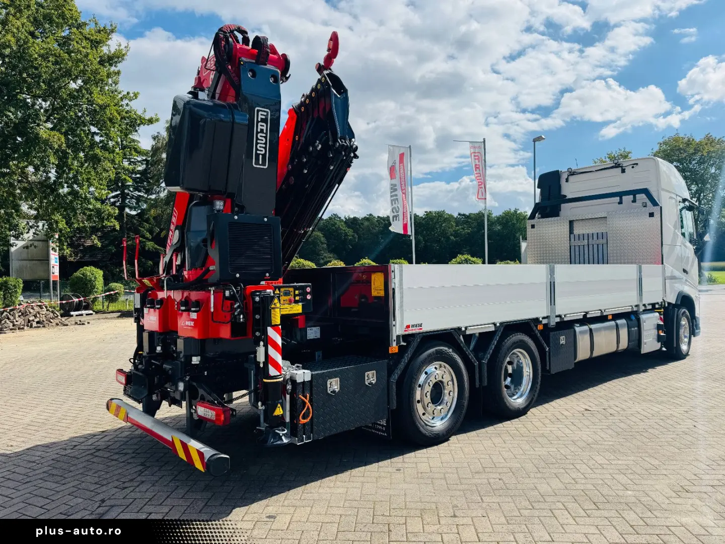 VOLVO FH 540 6x2 Container Fassi F545 Heck 360