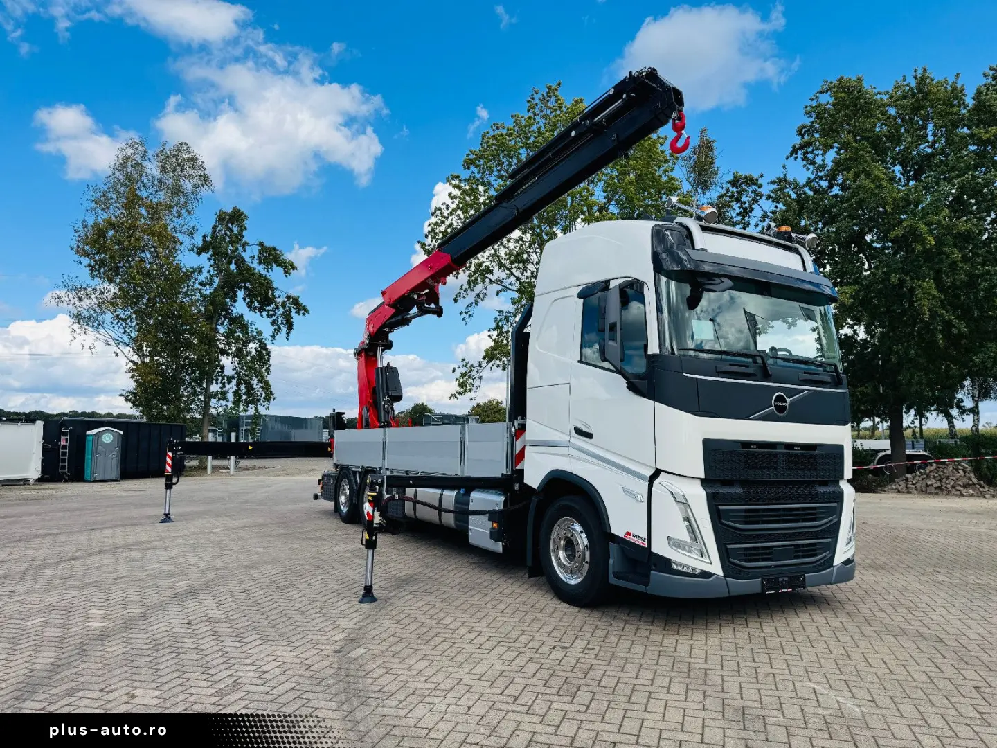 VOLVO FH 540 6x2 Container Fassi F545 Heck 360
