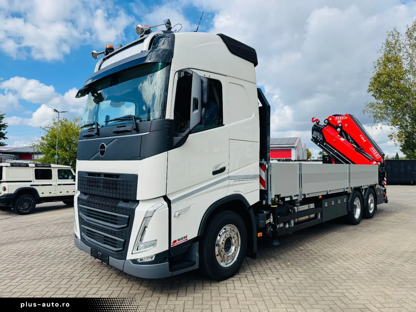 VOLVO FH 540 6x2 Container Fassi F545 Heck 360
