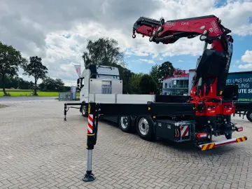 VOLVO FH 540 6x2 Container Fassi F545 Heck 360
