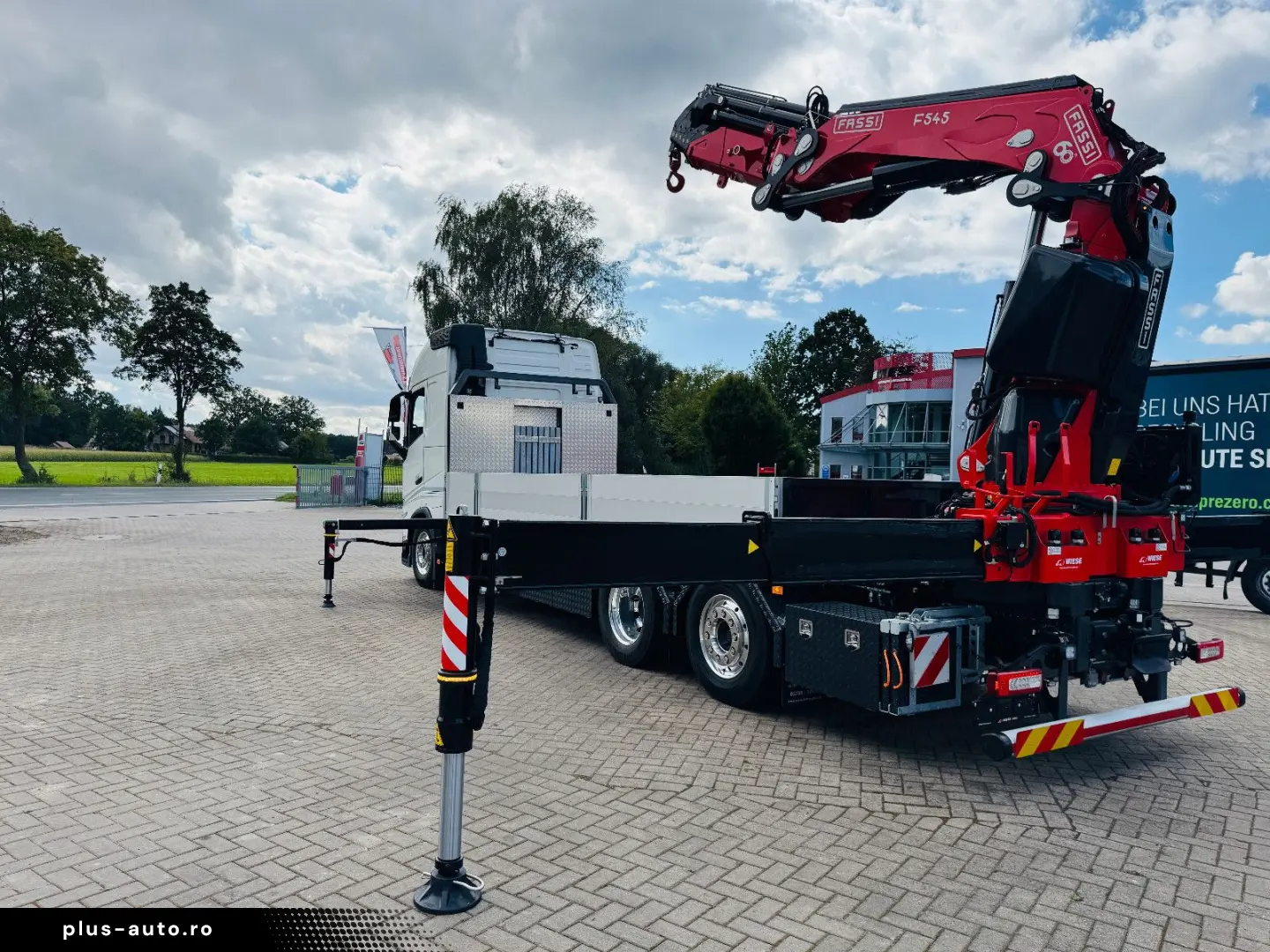 VOLVO FH 540 6x2 Container Fassi F545 Heck 360