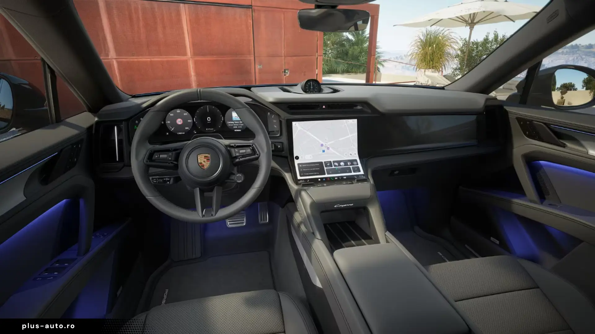 Porsche Cayenne Electric  HA-Lenkung  HD-Matrix