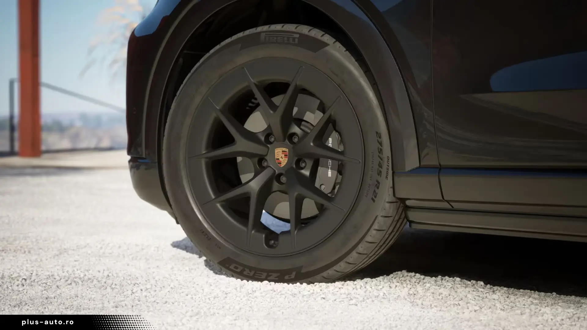 Porsche Cayenne Electric  HA-Lenkung  HD-Matrix