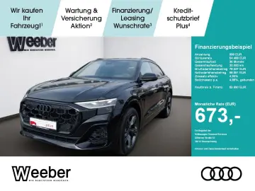 AUDI Q8 s line HUD PANO AHK MATRIX 20LM LEDER RFK 5J
