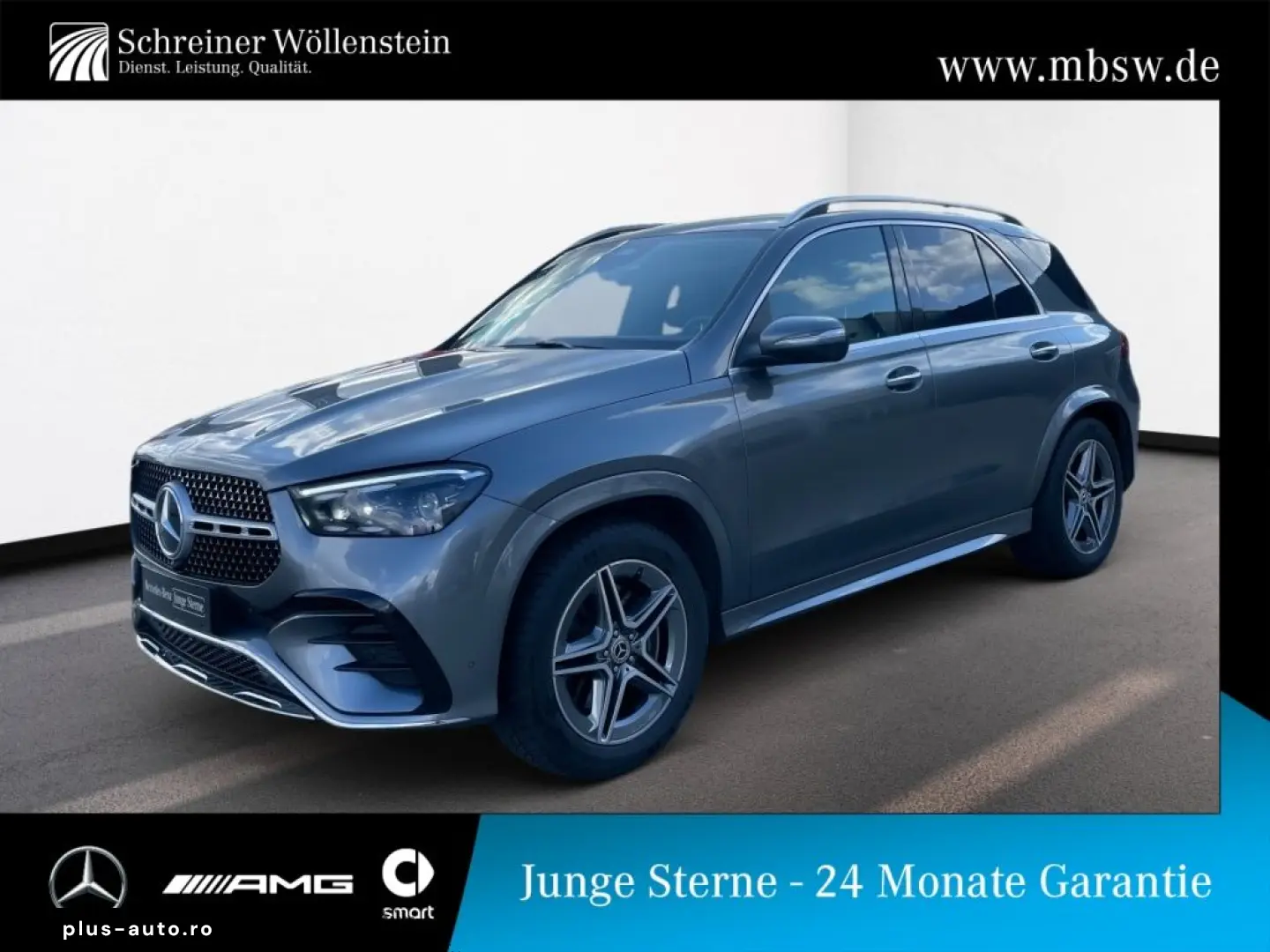 MERCEDES-BENZ GLE 300 d 4M AMG AHK AIRMATIC BURMESTER MBEAM